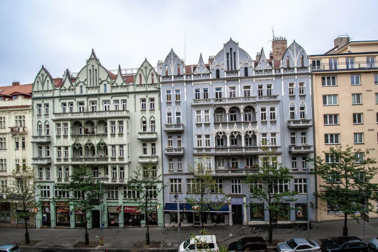 Pastel Art Deco 3Bdr Ruterra Apt Praha Exteriér fotografie